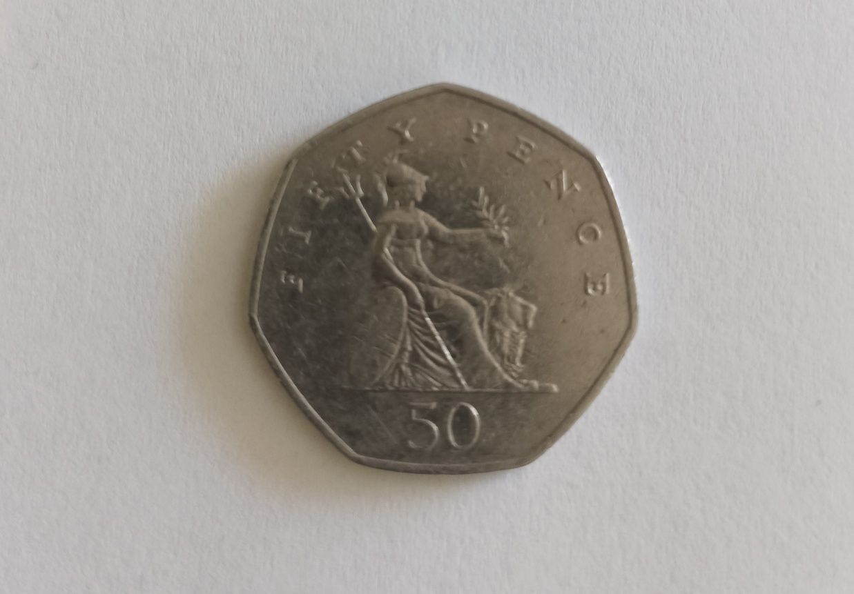 Monedă veche Elizabeth II