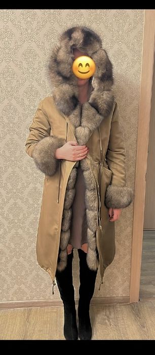 Парка зимняя в отличном состоянии