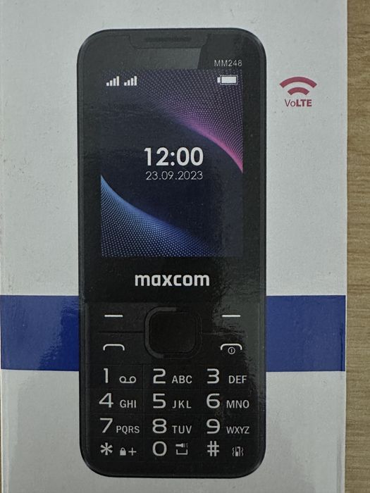 Telefon cu butoane NOKIA MAXCOM MM248 4G Dual Sim - telefon cu butoane