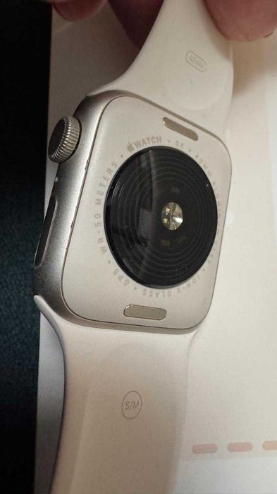 Apple Watch SE 2 (2022), GPS, Carcasa Starlight Aluminium 40mm