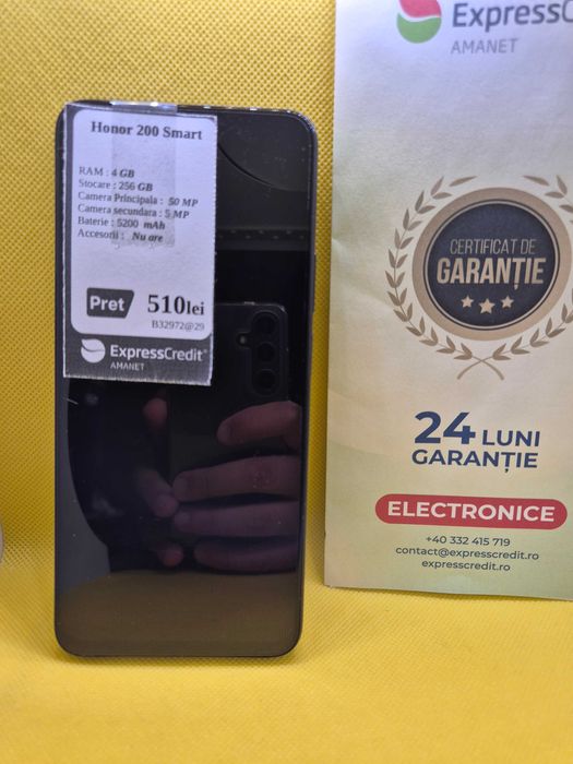 Telefon Honor 200 Smart (Ag29 Siraj b.32972) Garantie 2 ani