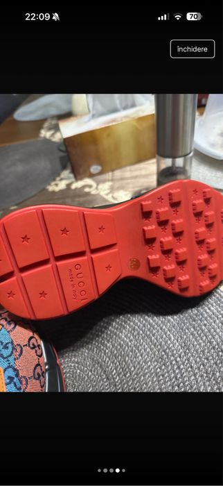 Adidasi Gucci, dama, noi cu eticheta