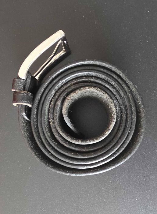 Curea de piele Made in Italy cu model