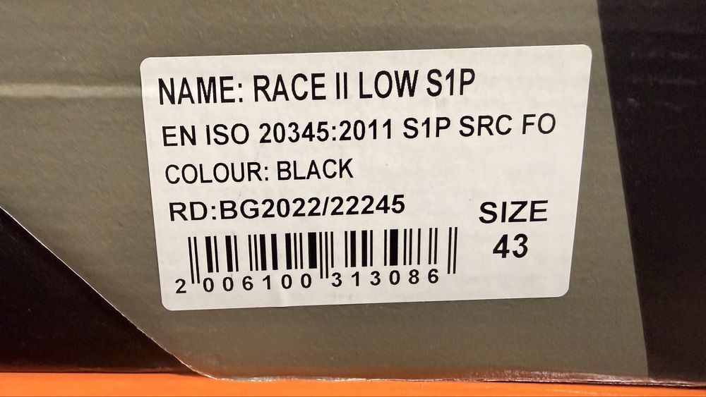 STENSO работни обувки 43 / 44 номер