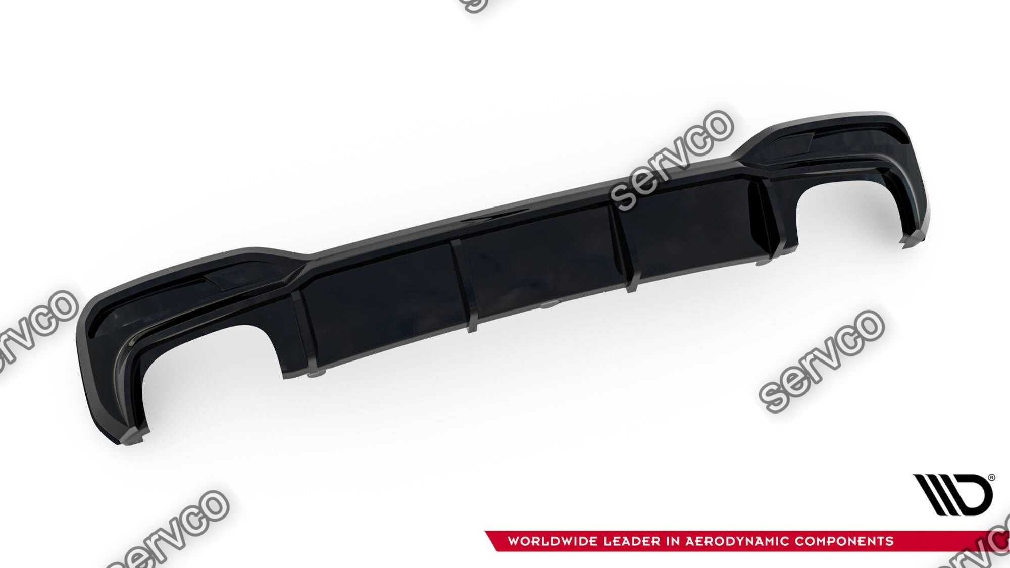 Difuzor bara spate Bmw Seria 5 G30 M550i 2017-2020 v10 Maxton Design