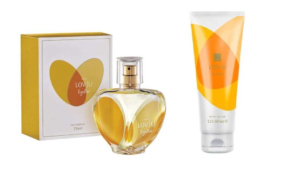 Set 2 produse LOV|U Together:Parfum 50ml si Lotiune corp 125 ml-Avon