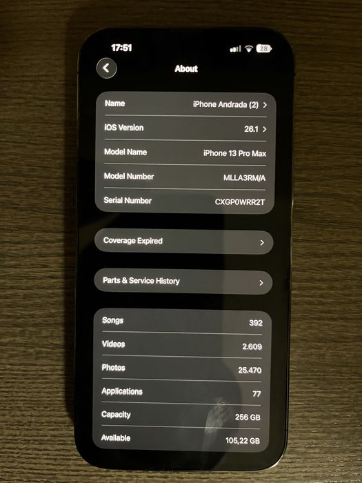 Vand iphone 13 pro max