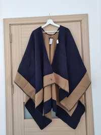 Banana Republic Poncho reversibil