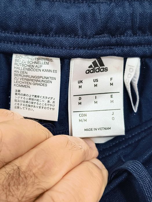 Pantaloni trening marca Adidas mărime M culoare albastru originali