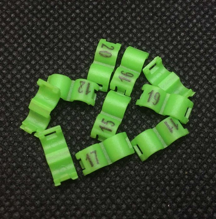 Cleme canari 3mm diverse culori