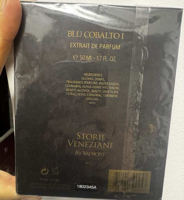 Storie Veneziane Blu Cobalto, Parfum de nișă, editie limitata,
