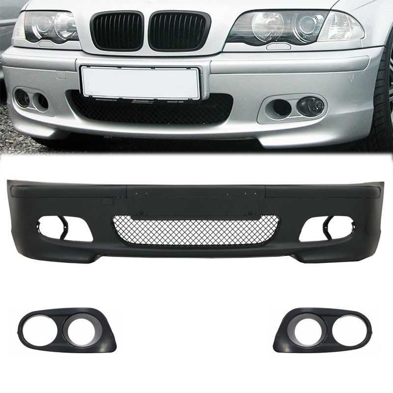 Предна M TECHNIK II броня за BMW E46 (98-01) капачета тип Hamman