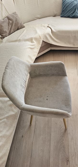 Masa stejar masiv si scaune - 8 persoane