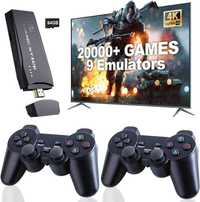 Video Game Console 2.4G Double Wireless Controller Game Stick 4K HDMI