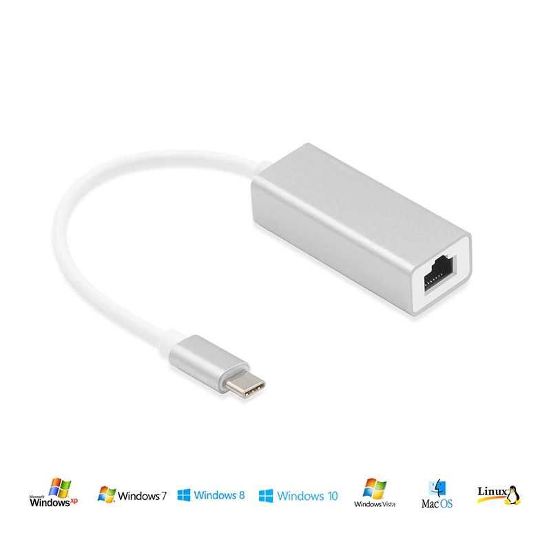 Мрежова карта STELS RL99, LAN адаптер, USB Type-C към RJ45