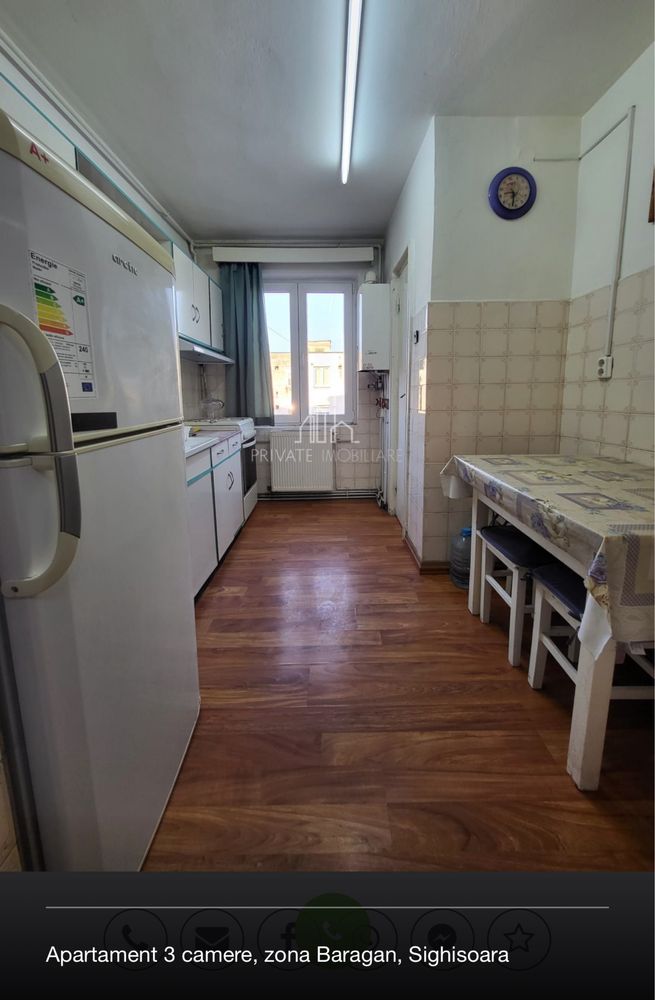 Vanzare Apartament Mobilat cu 3 camere pe Crizantemelor- Pret Redus