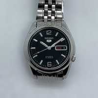 Seiko 5 automatic Black Edition мъжки автоматичен часовник Сейко черен