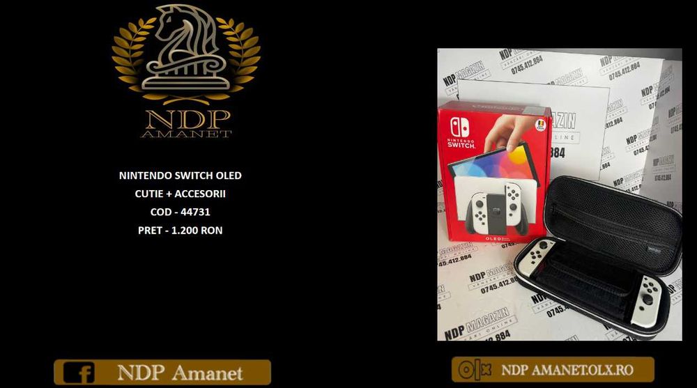 NDP Amanet NON-STOP Bld.Iuliu Maniu 69 NINTENDO SWITCH OLED (44731)