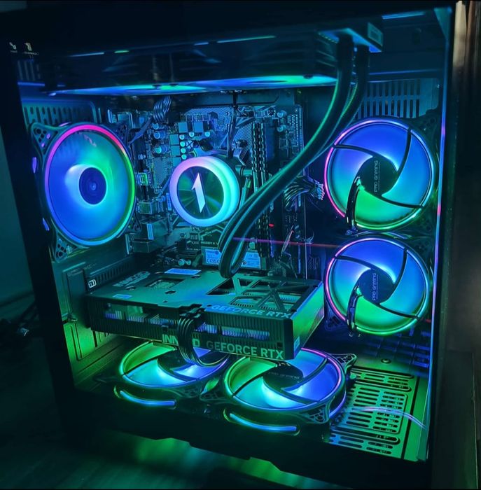 NOU!! UNITATE Sistem PC GAMING garantie piese,AMD Ryzen 7 5700x,32 gb