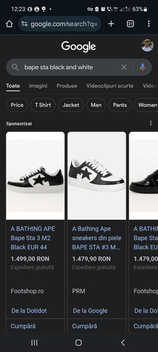 Adidasi bape sta Black&white