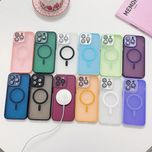 Iphone 11/12/13/14/15/16 PRO MAX PLUS Husa Magsafe Spate Mate Anti Amp