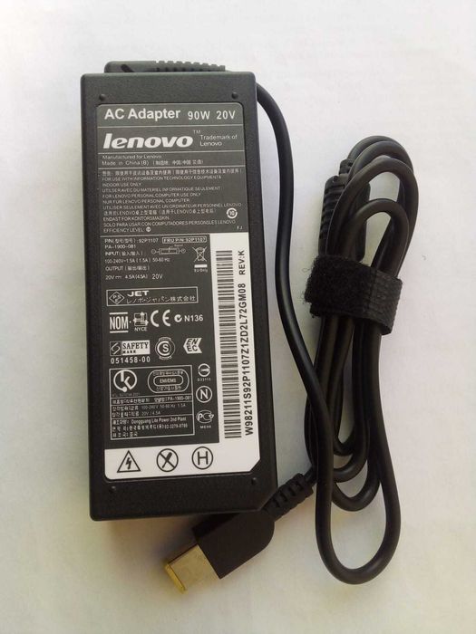 Блок питание (зарядка) на ноутбук LENOVO