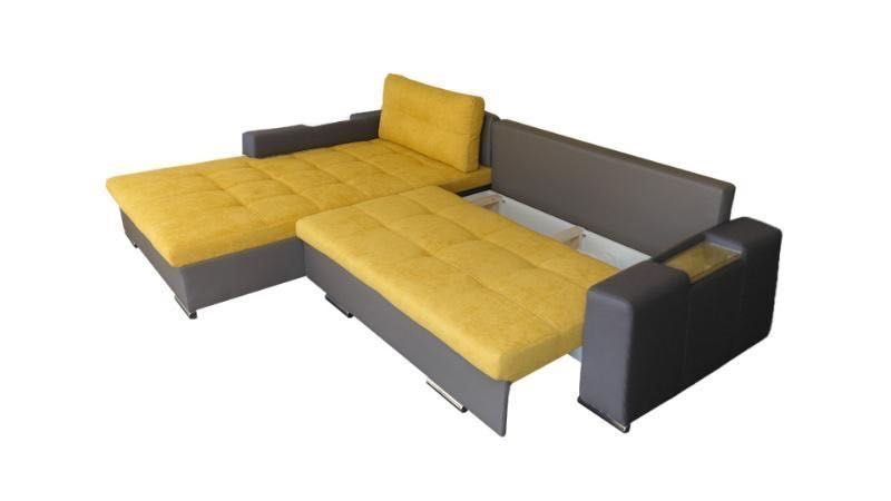 Coltar Modern extensibil Tenerife cu spatiu de depozitare