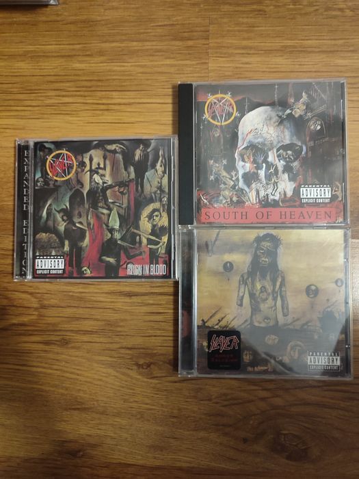 3 CD uri cu albume Slayer