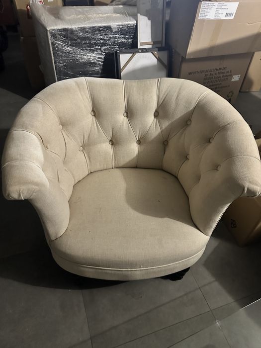 Fotoliu crem vintage