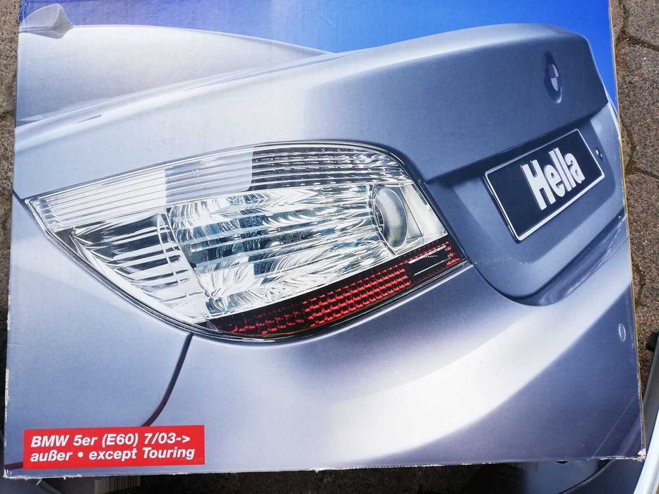 Стопове HELLA BMW E60 5 серия лимозина  Кристални