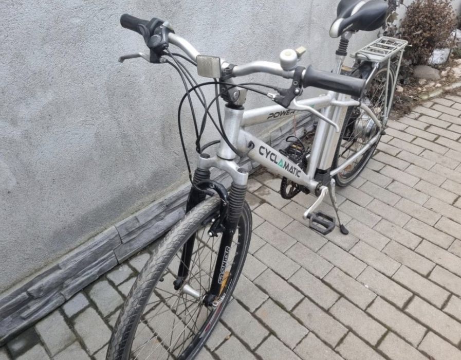 Bicicleta electrică ,full aluminiu , cu motor electric  24 v