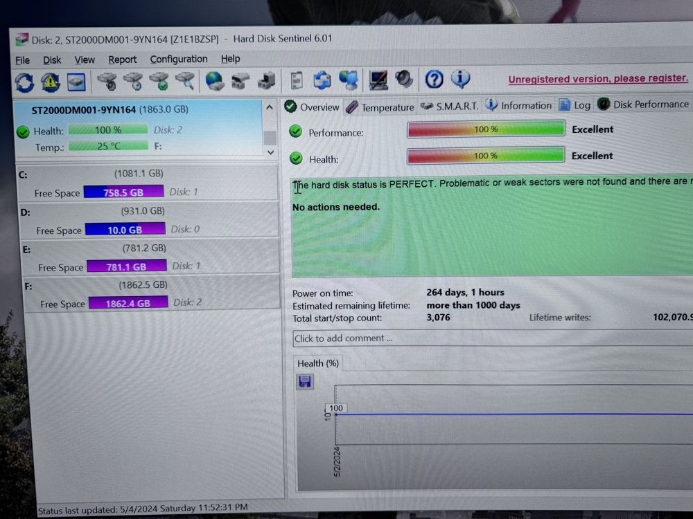 2 Hard Disk HDD Seagate , 2TB