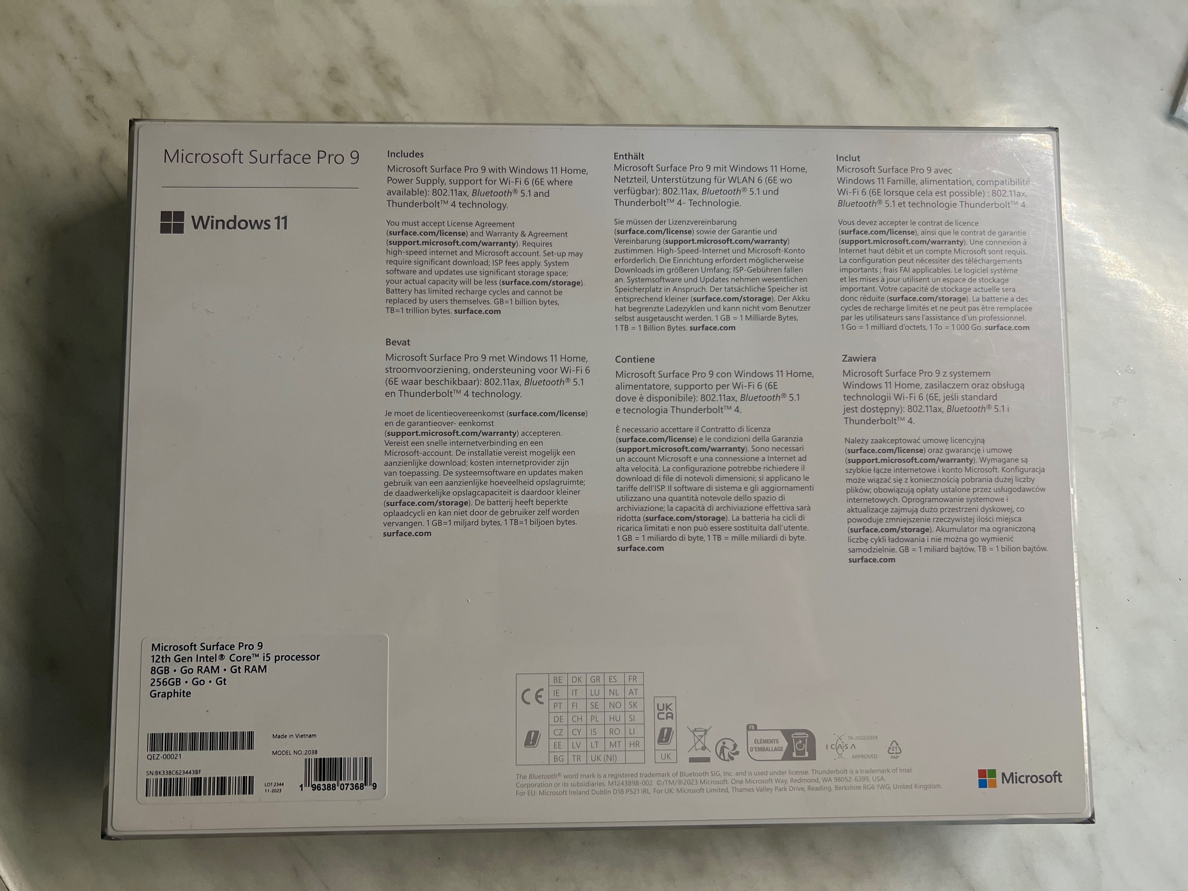 Microsoft Surface Pro 9