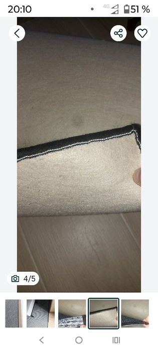 vand mocheta groasa -stare foarte buna Mocheta este cu marginea feston