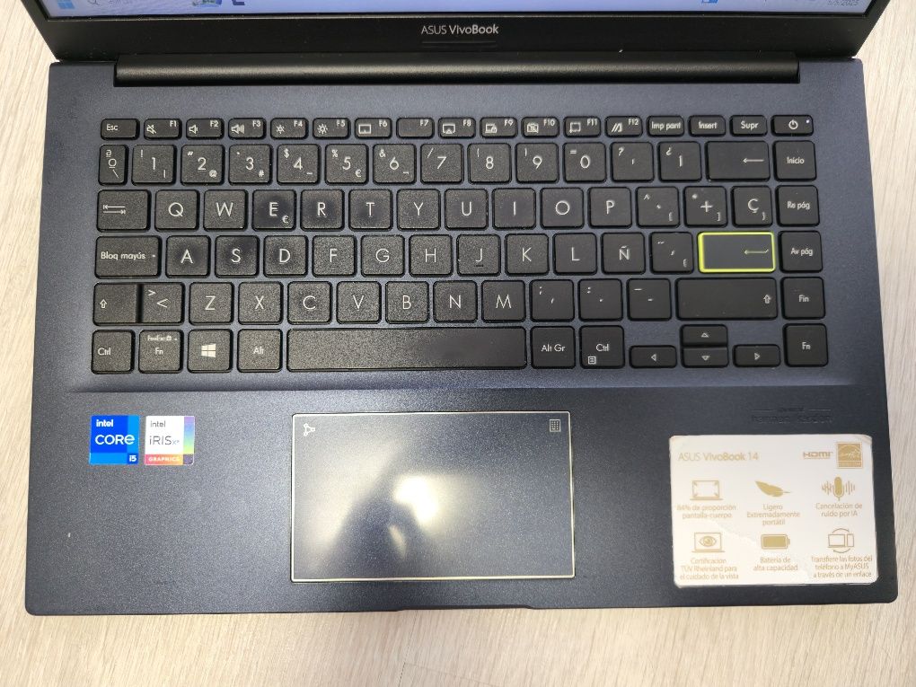 Asus Vivobook i5 gen11 ssd 512gb nvme