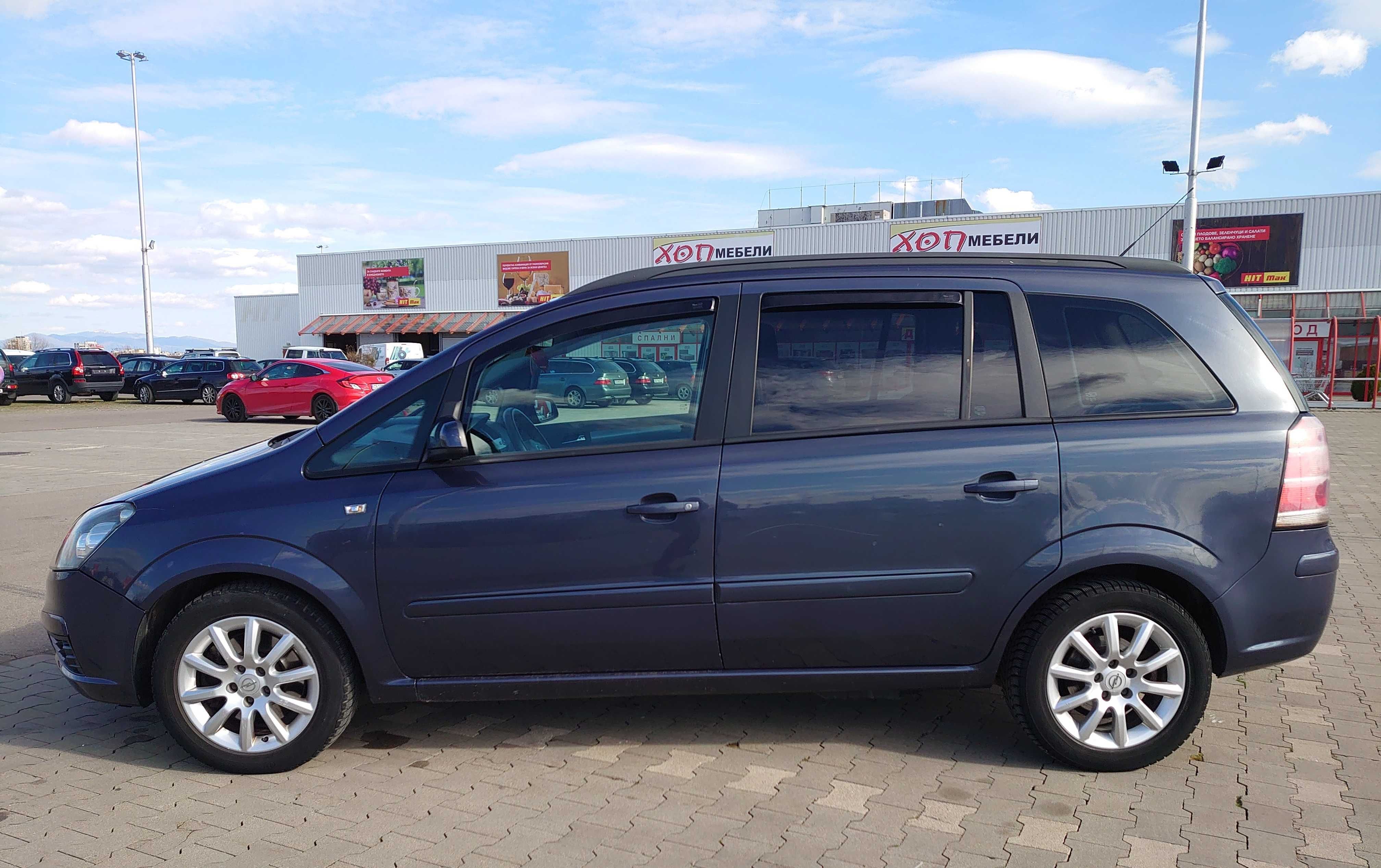 Opel Zafira 1.6 МЕТАН