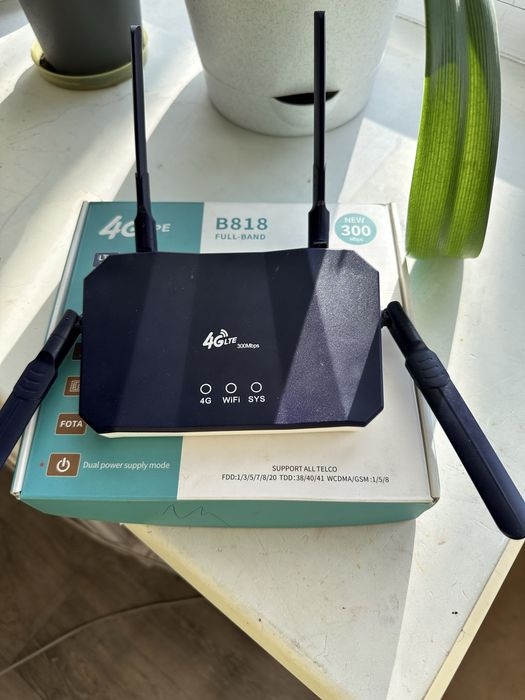 Роутер 4G/LTE под любую симку
