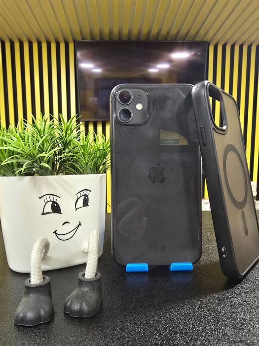 Iphone 11, 128гб, 77% акб; Kaspi 0-0-12