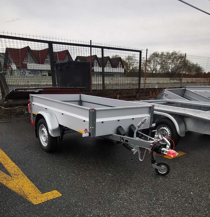 REMORCA STEMA 750- 850 kg/200(250)*110(128)*35 cm, CU SISTEM FRANARE !