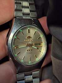 Ceas automatic japonez Orient Crystal Tristar, dublu data