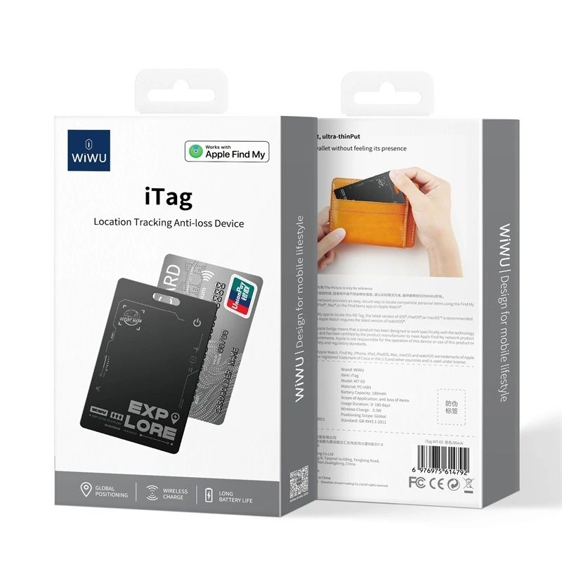 GPS Airtag Wiwu трекер карт поддержка Apple find . Есть доставка