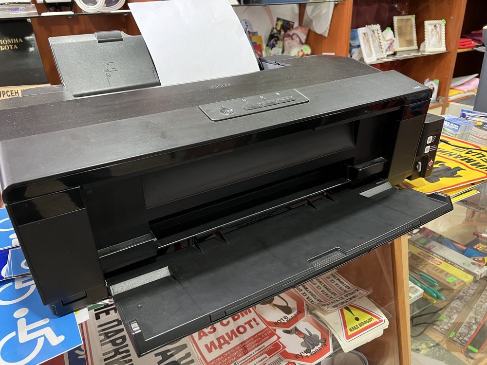 Epson L1800 с оригинални мастила на 1600 копия