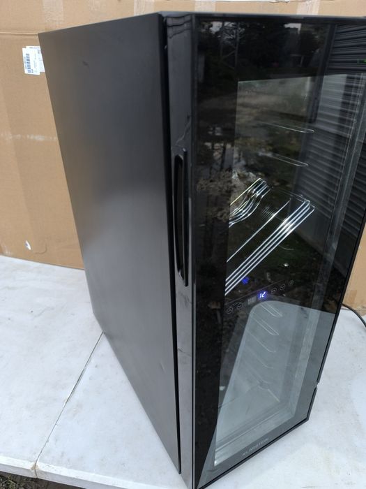 Охладител за вино с 2 зони  Klarstein Shiraz 12 Slim за 12 бутилки