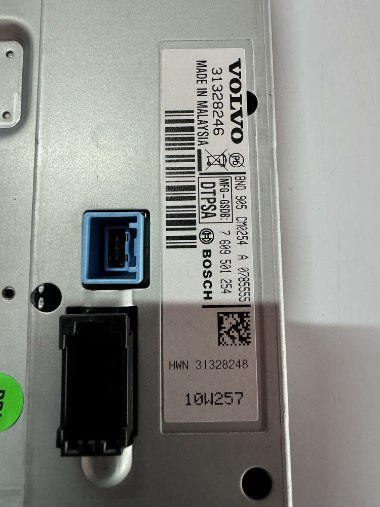 Display navigatie Volvo s60 v60 cod: 31328246 verificat GARANTIE