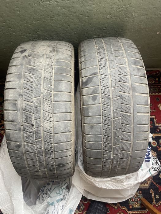 225-50-R17 бу все сезонный покрышки 2 шт осталось хорошем состаяний