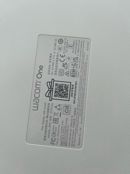 Wacom 13 one touch графичен таблет