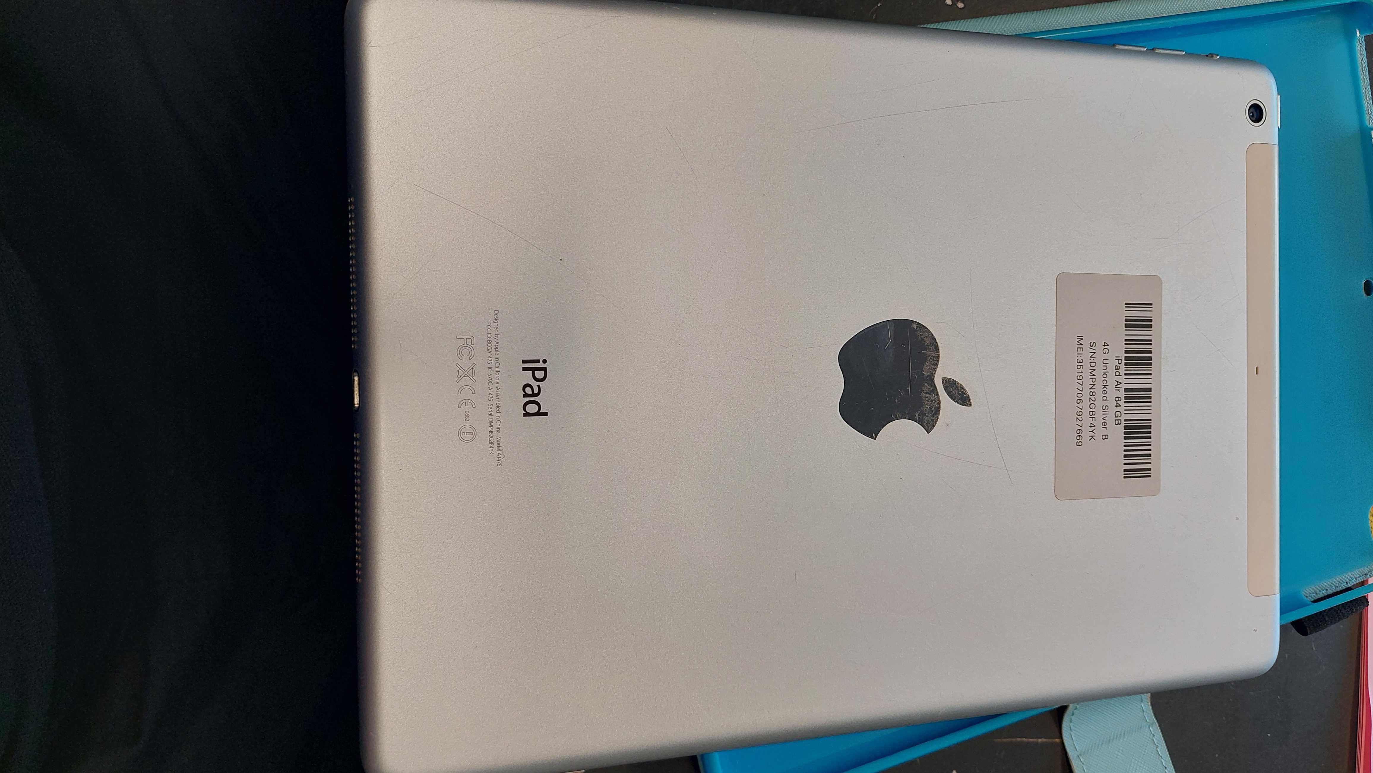 Apple ipad air gen 1, 10.5" + Калъф
