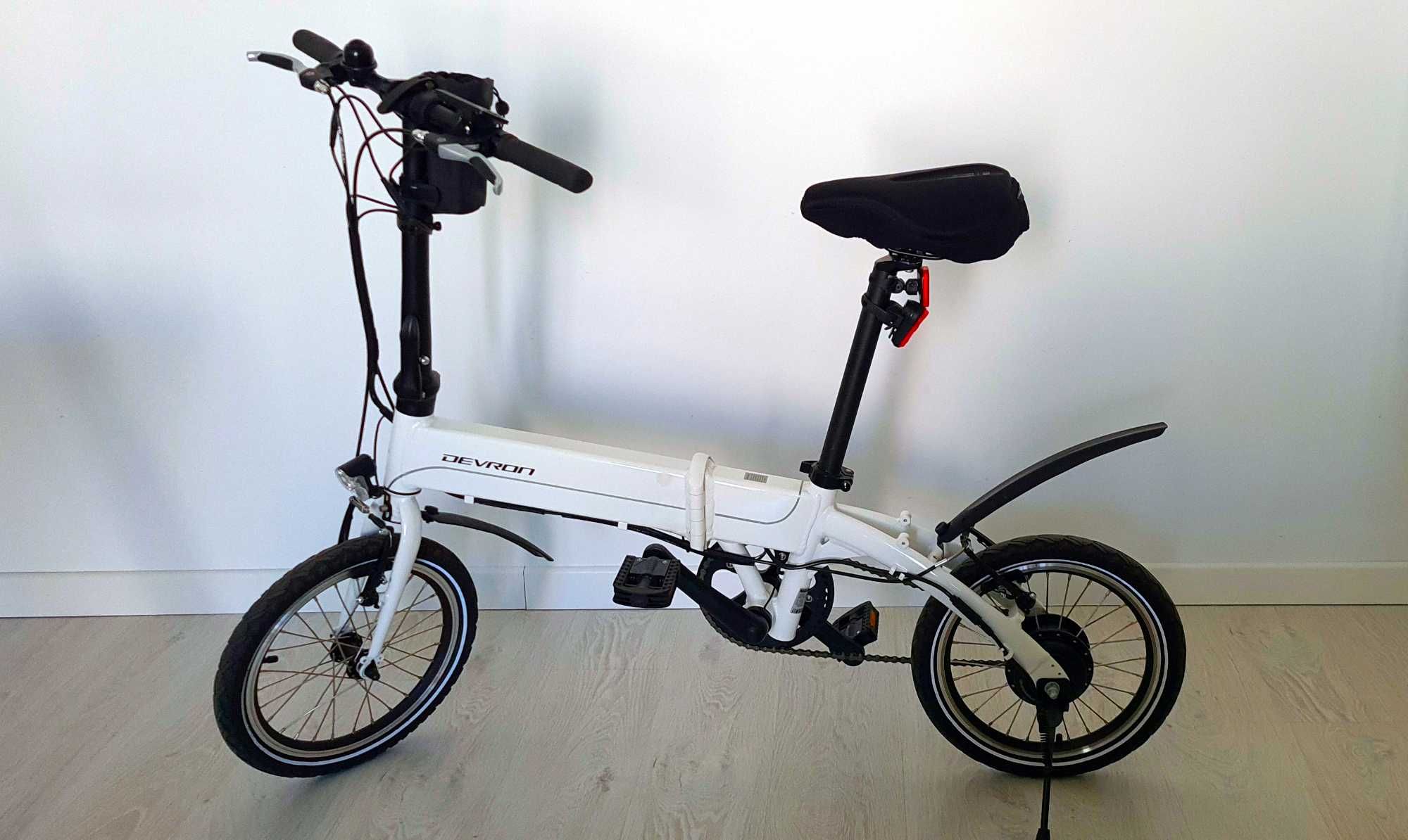 Bicicletă Electrică Adulți DEVRON 16201 - 16 inch - Pliabilă