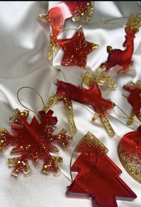 Елочные игрушки ручная работа