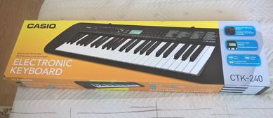 Синтезатор Casio CTK-240 + адаптер